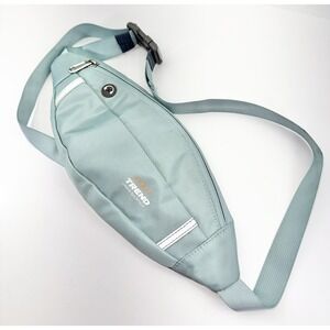 Trend Urban Zipper Fanny Pack/Belt Bag/Bum Bag Light Green